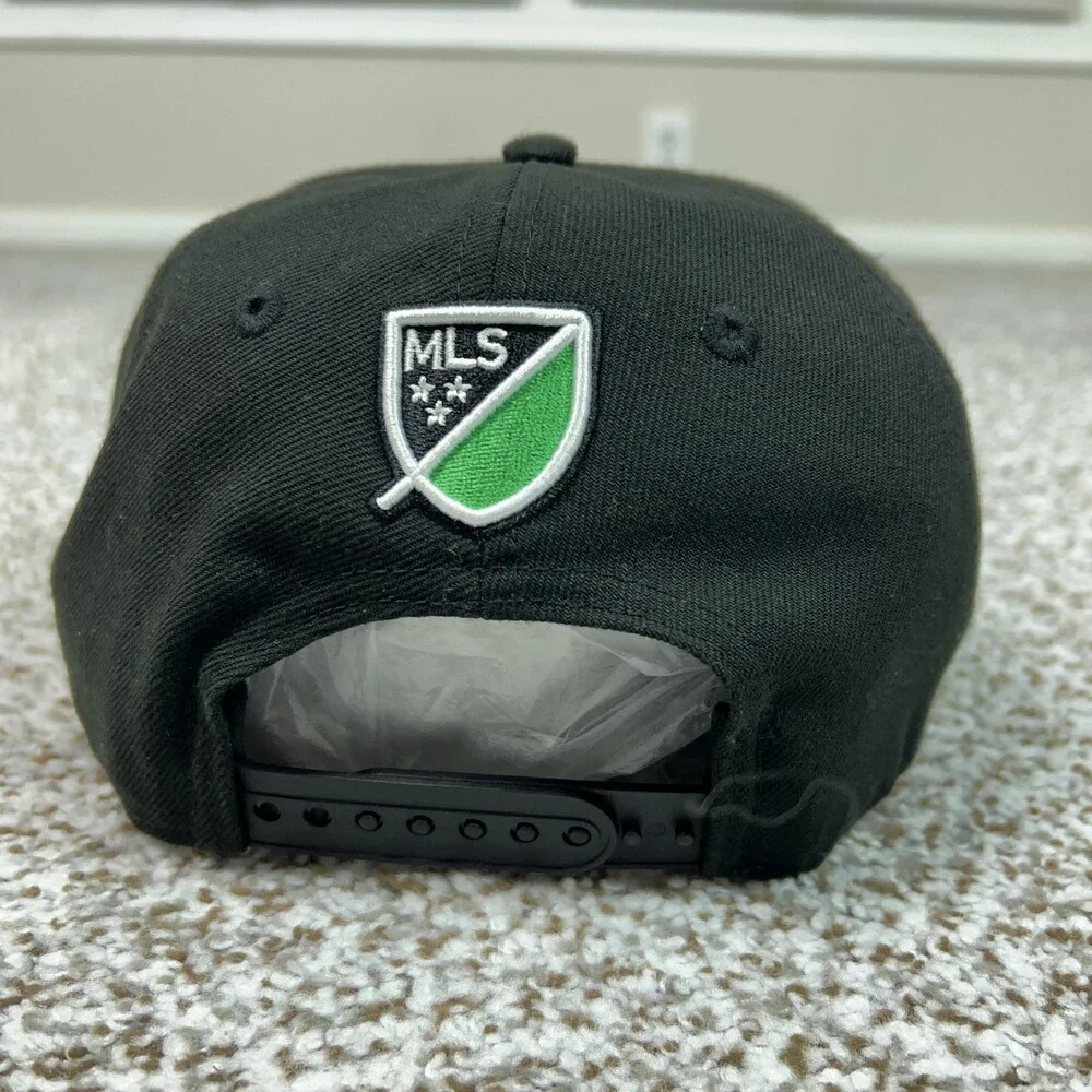 Austin FC Hat Cap Snap Back Mens One Size Black Green MLS Soccer 9FIFTY‎ New Era